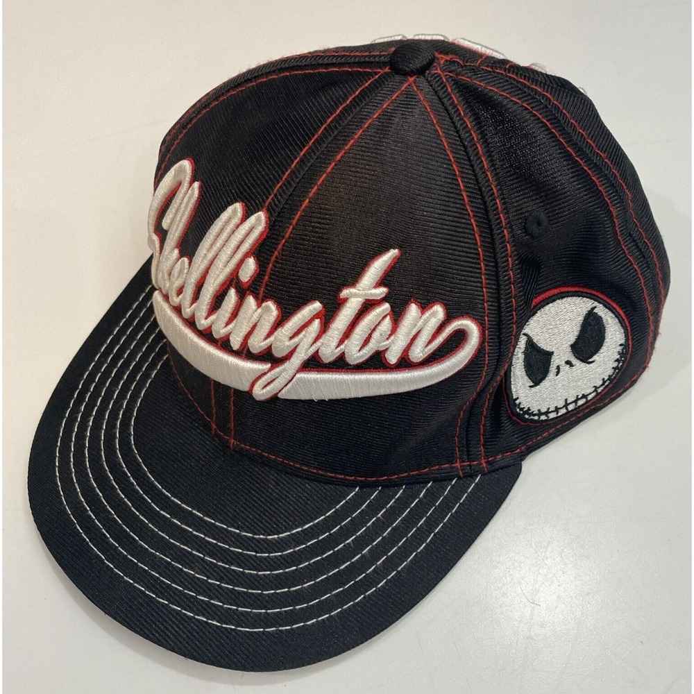 Disney Nightmare Before Christmas Jack Skellington Hat Adult OS Black Good 93